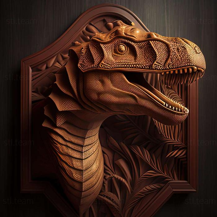 3D модель Миксозавр (STL)